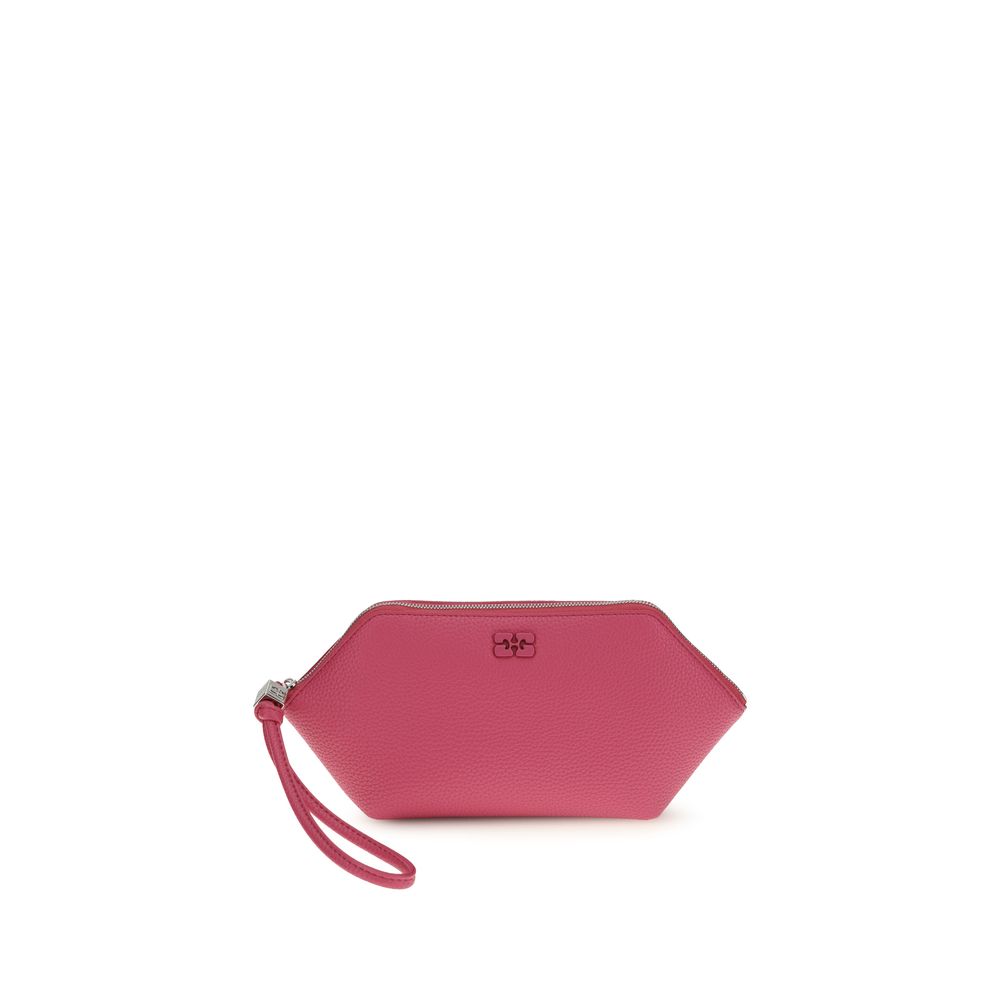 Compact Pouch Bou Recycled Leather Clutch