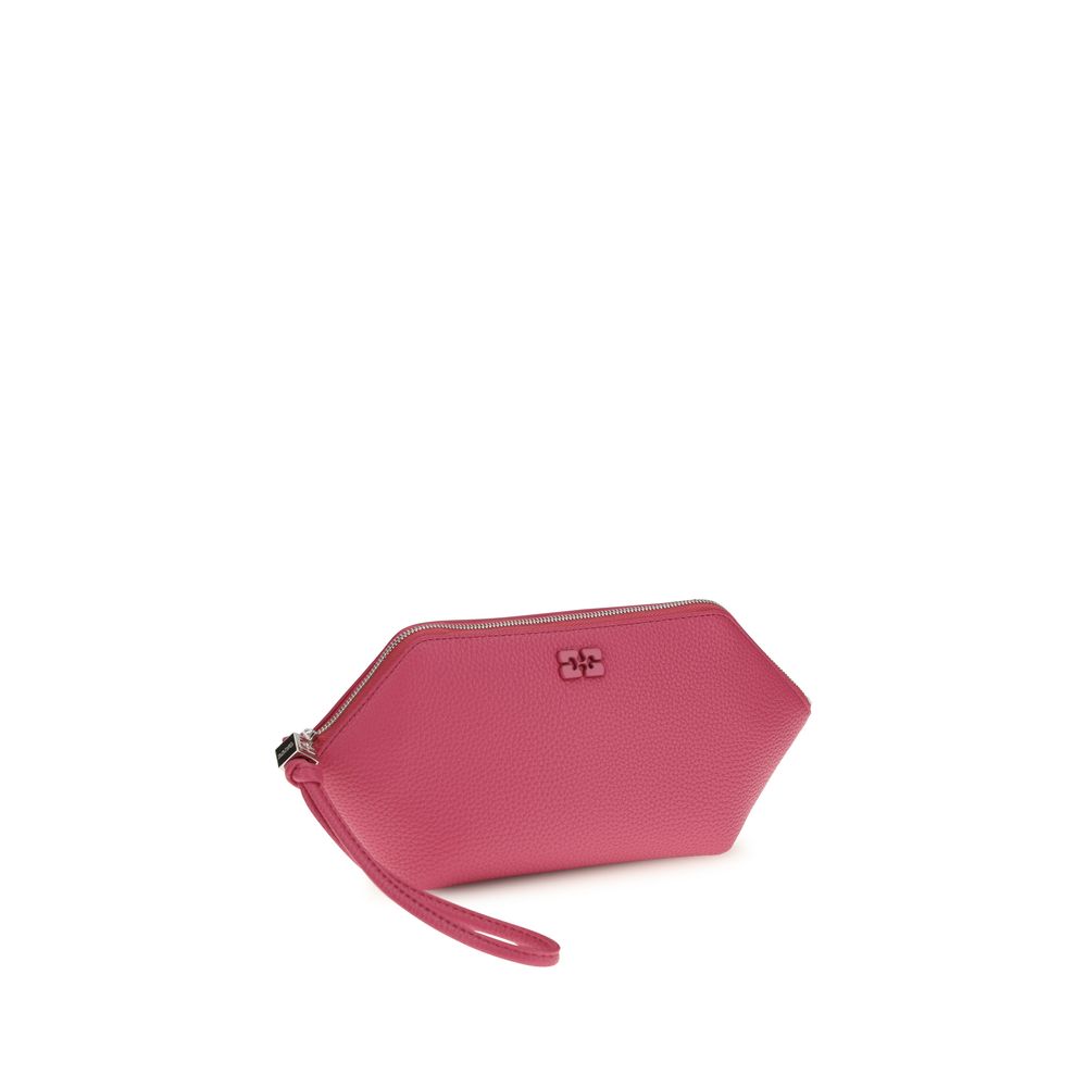 Compact Pouch Bou Recycled Leather Clutch