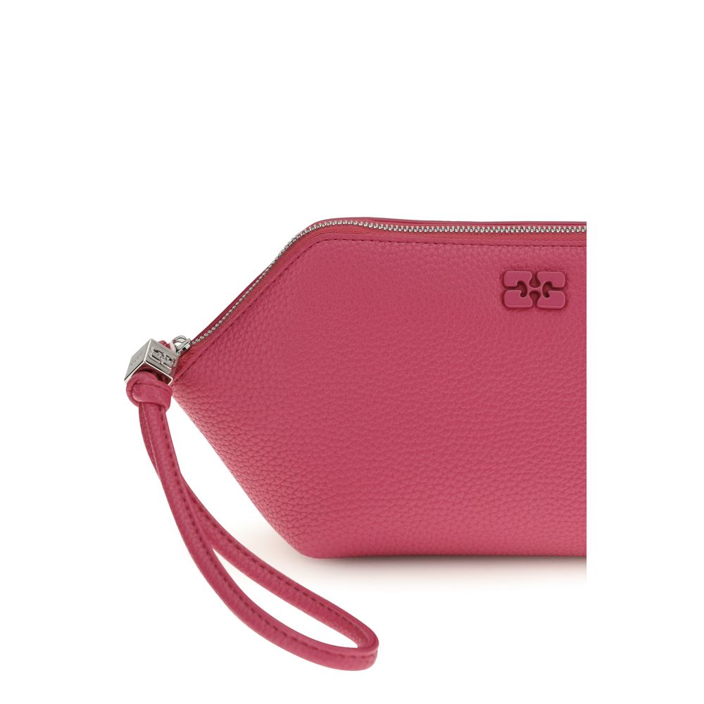 Compact Pouch Bou Recycled Leather Clutch
