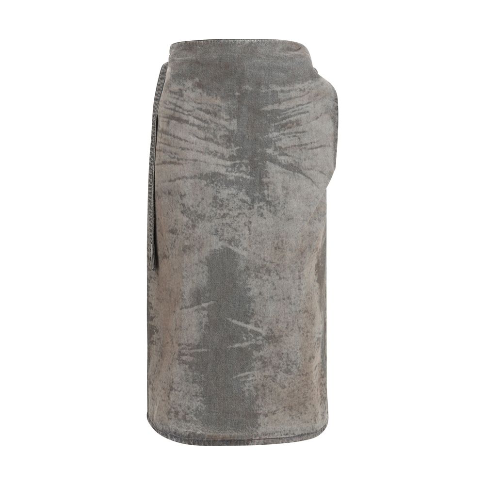 De-Morika-Fsi Lyocell Flared Midi Skirt
