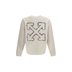 Script Arrow Cotton Sweatshirt
