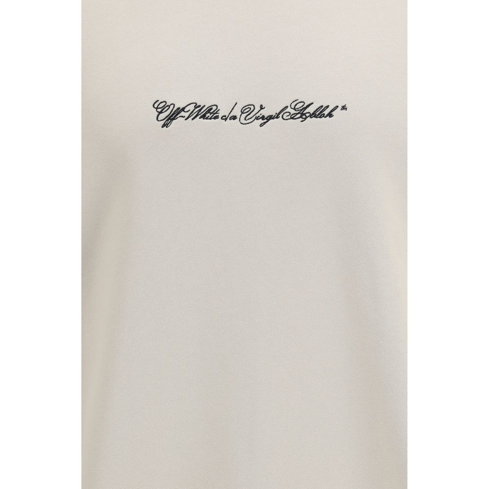 Script Arrow Cotton Sweatshirt