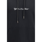 Script Arrow Diagonal Skate Cotton Hoodie