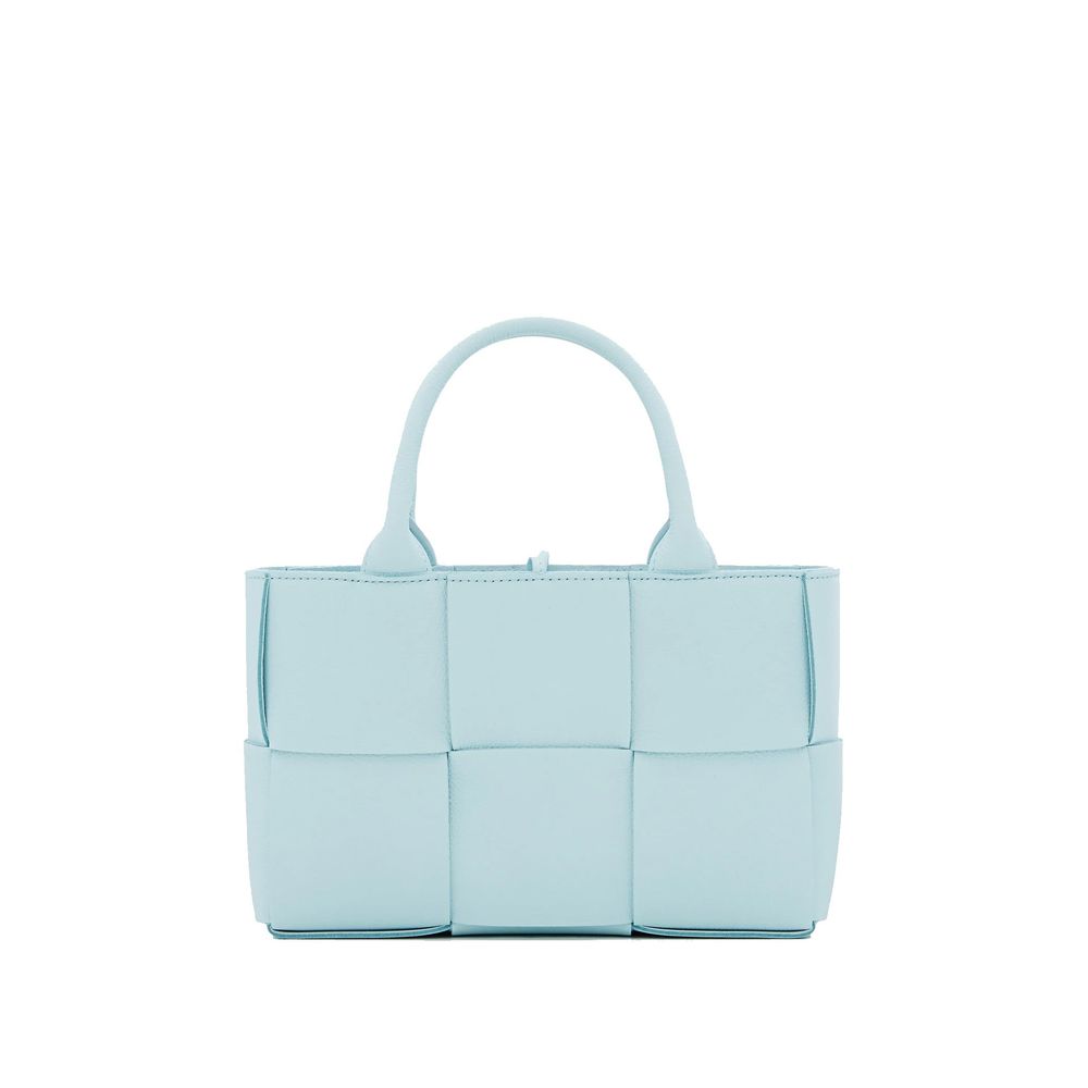 Mini Arco Intrecciato Lamb Leather Tote Bag
