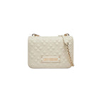 Small Quilted Polyurethane Shoulder Bag