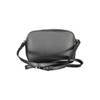 Beige Faux Leather Shoulder Bag