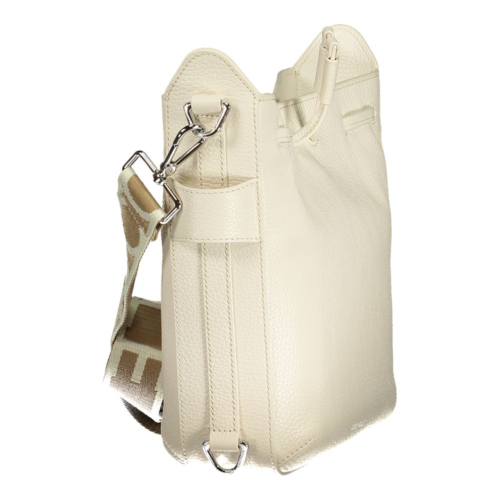 Bianco Leather Gretel Ribbon Bag
