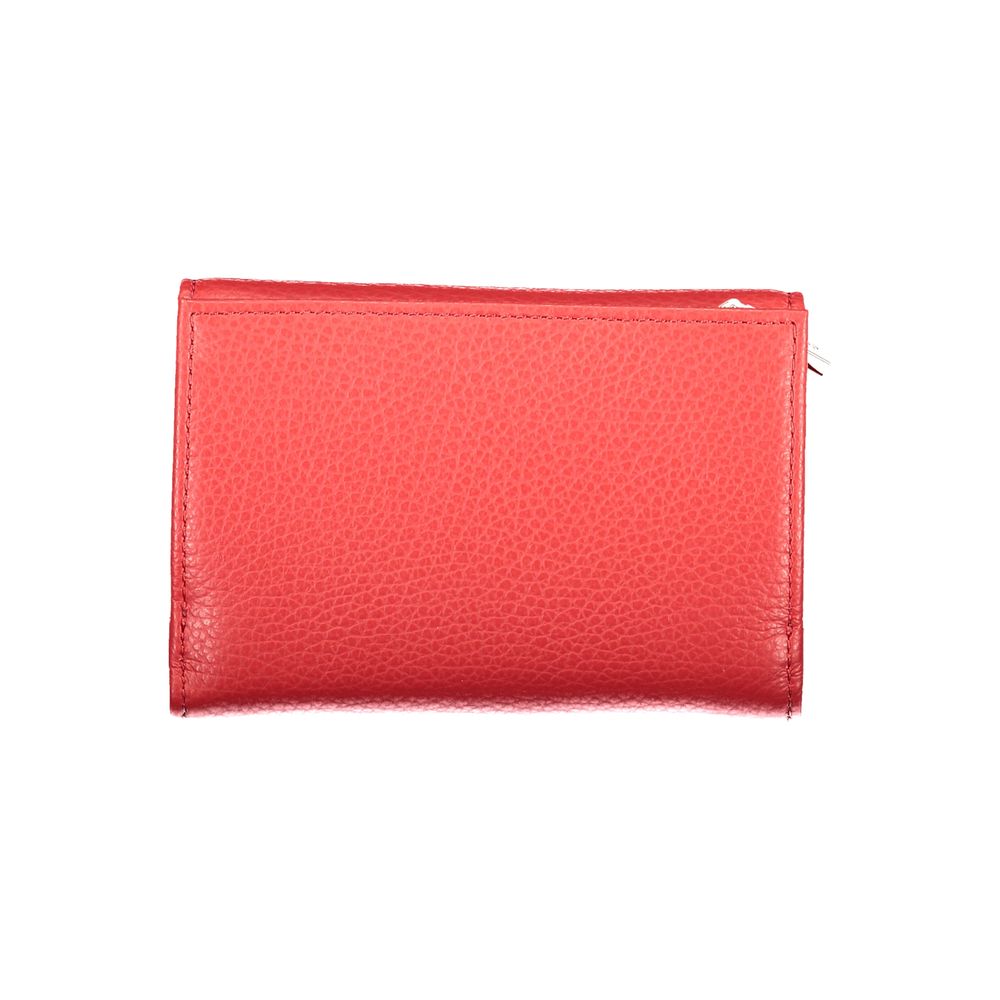 Soft Leather Metallic Wallet