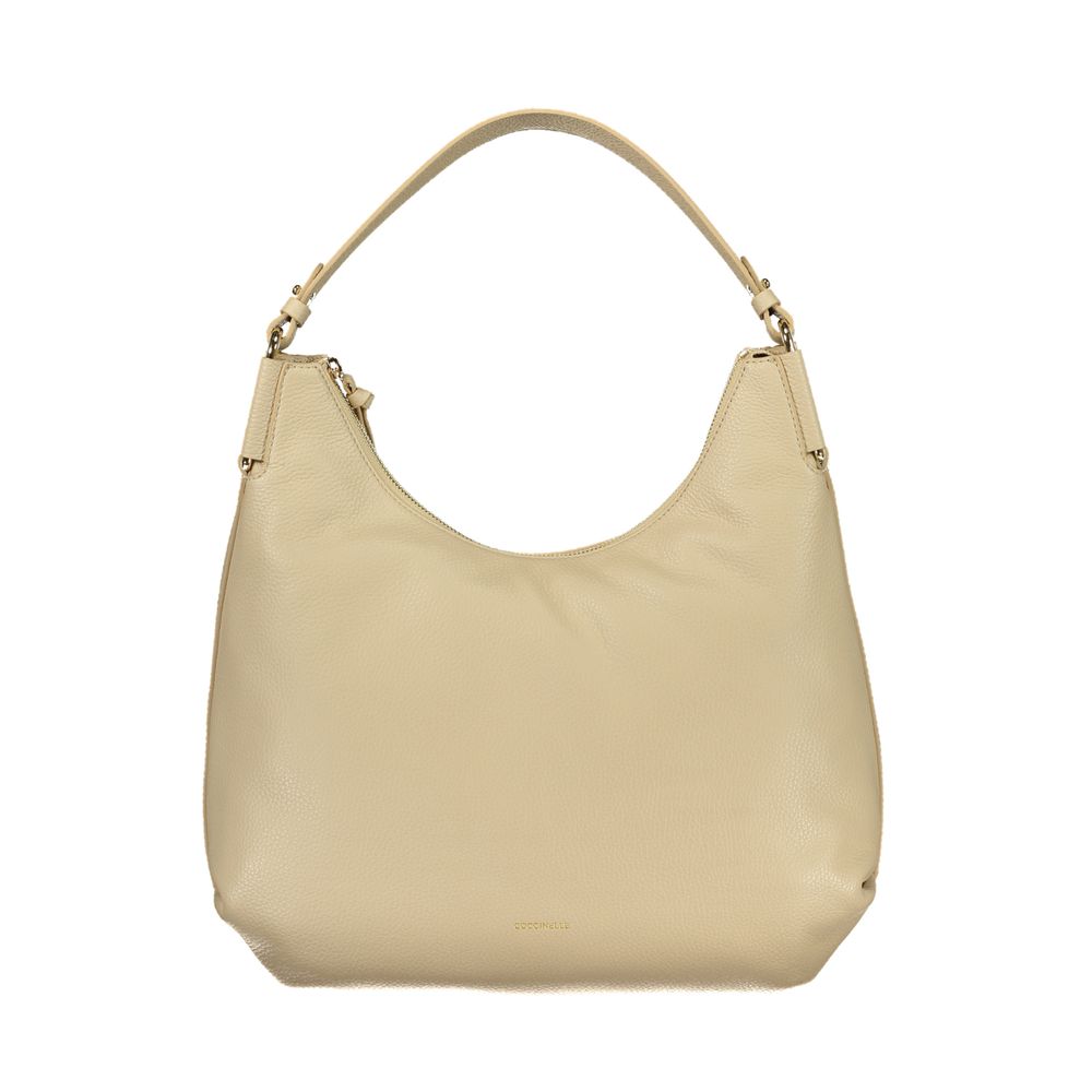 Beige Leather Rebekka Bag