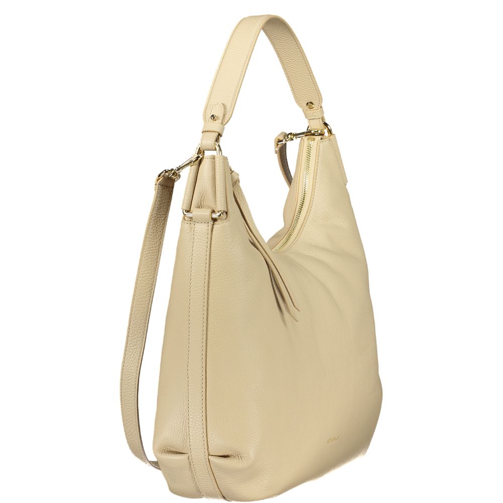 Beige Leather Rebekka Bag