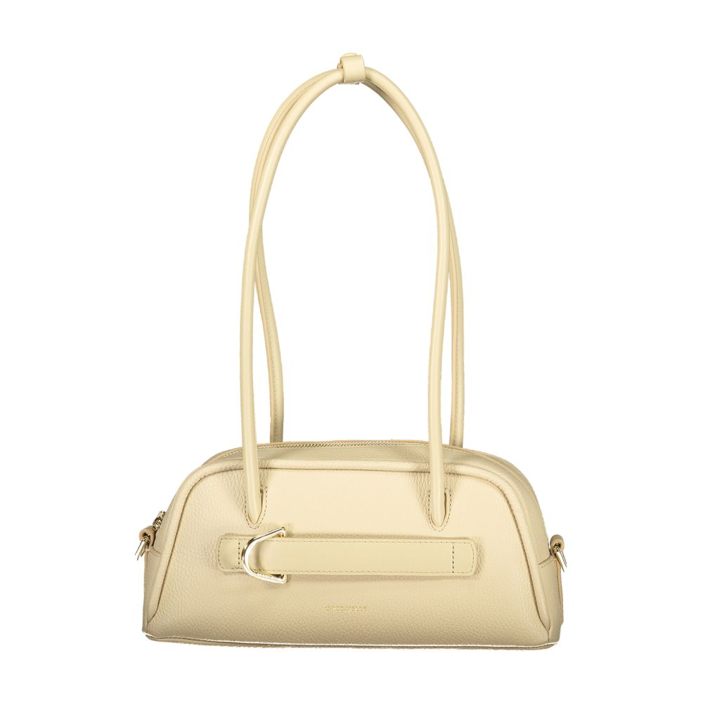 Beige Leather Lepaki Handbag