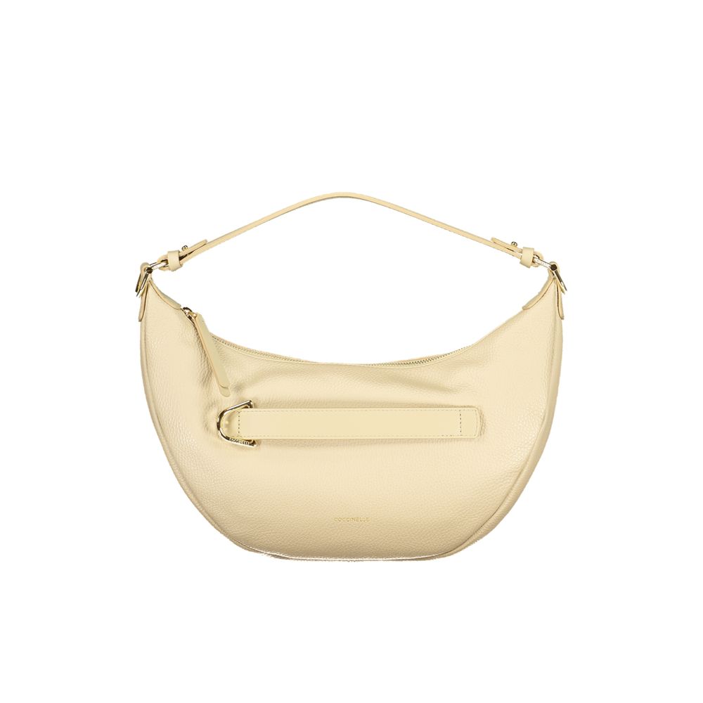 Beige Leather Lepaki Bag