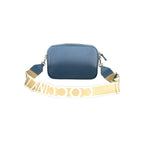 Blue Leather Tebe Bag