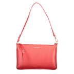C-Easy Red Leather Handbag