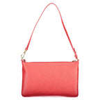 C-Easy Red Leather Handbag