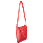 C-Easy Red Leather Handbag