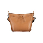 Marrone Leather Ribbon Bag