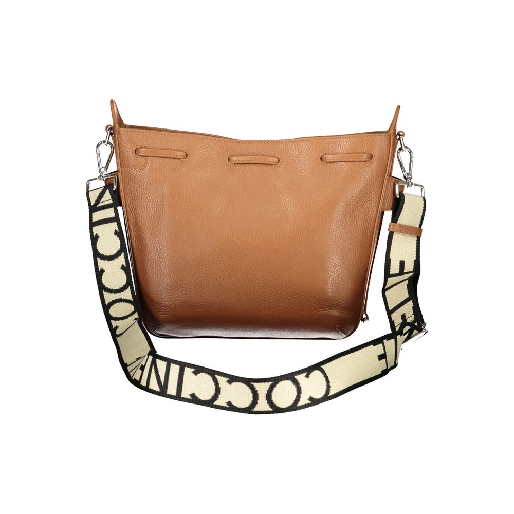 Marrone Leather Ribbon Bag