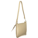 Beige Leather C‑Easy Handbag