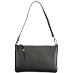Black Leather C-Easy Handbag
