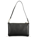 Black Leather C-Easy Handbag