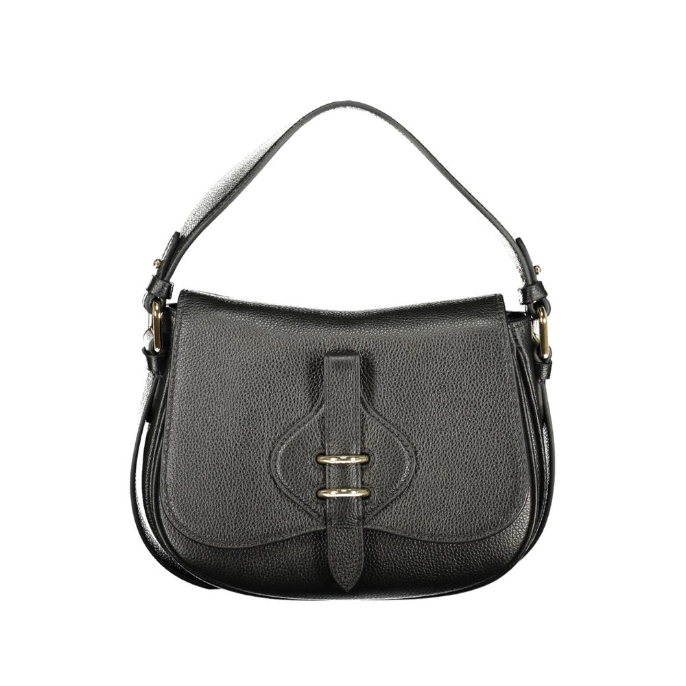Mavery Black Leather Bag
