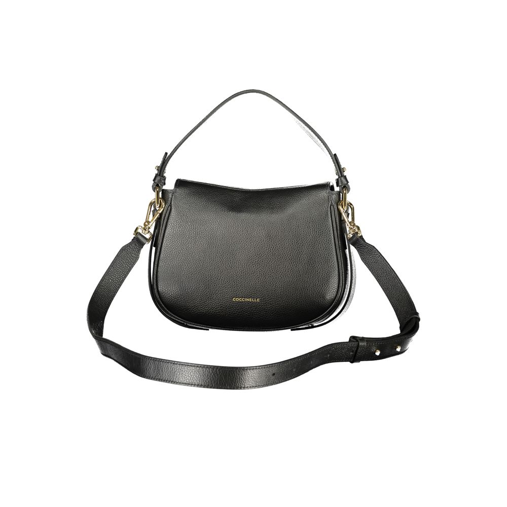 Mavery Black Leather Bag