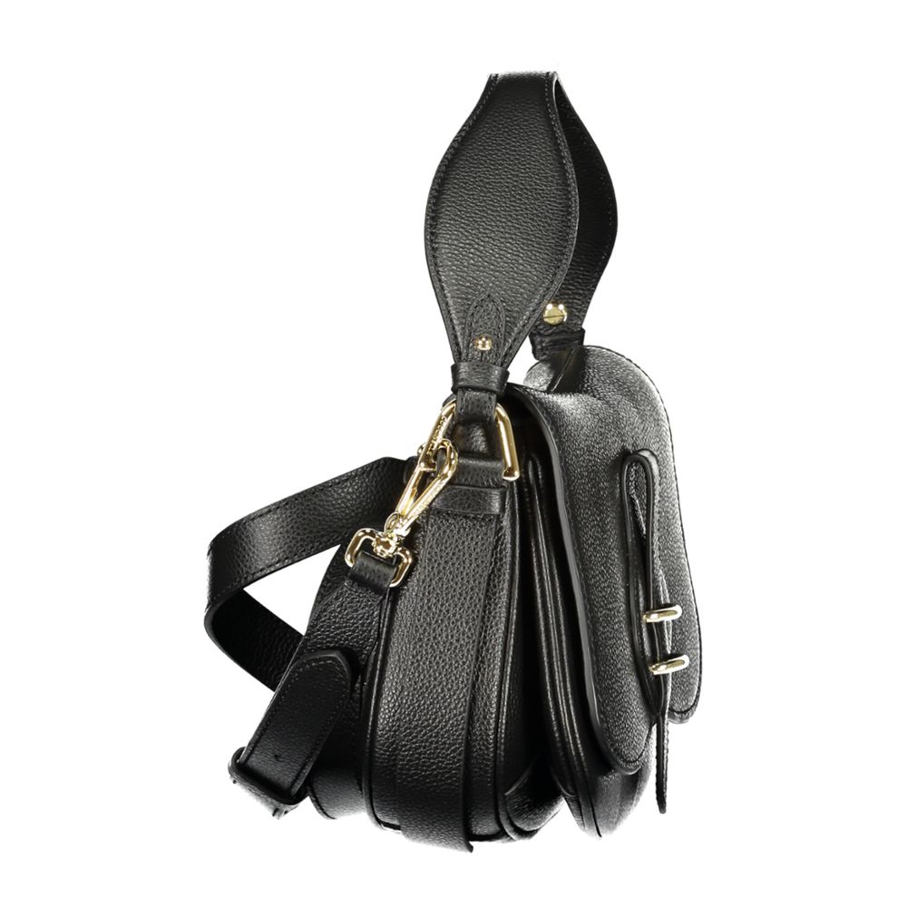Mavery Black Leather Bag
