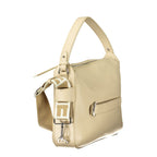 Beige Fine Pelle Gretel Ribbon Handbag