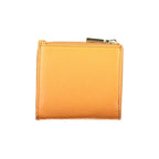 Metallic Soft Arancione Leather Wallet