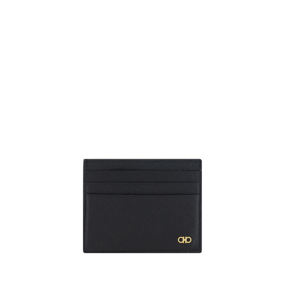 Compact Calfskin Card Holder