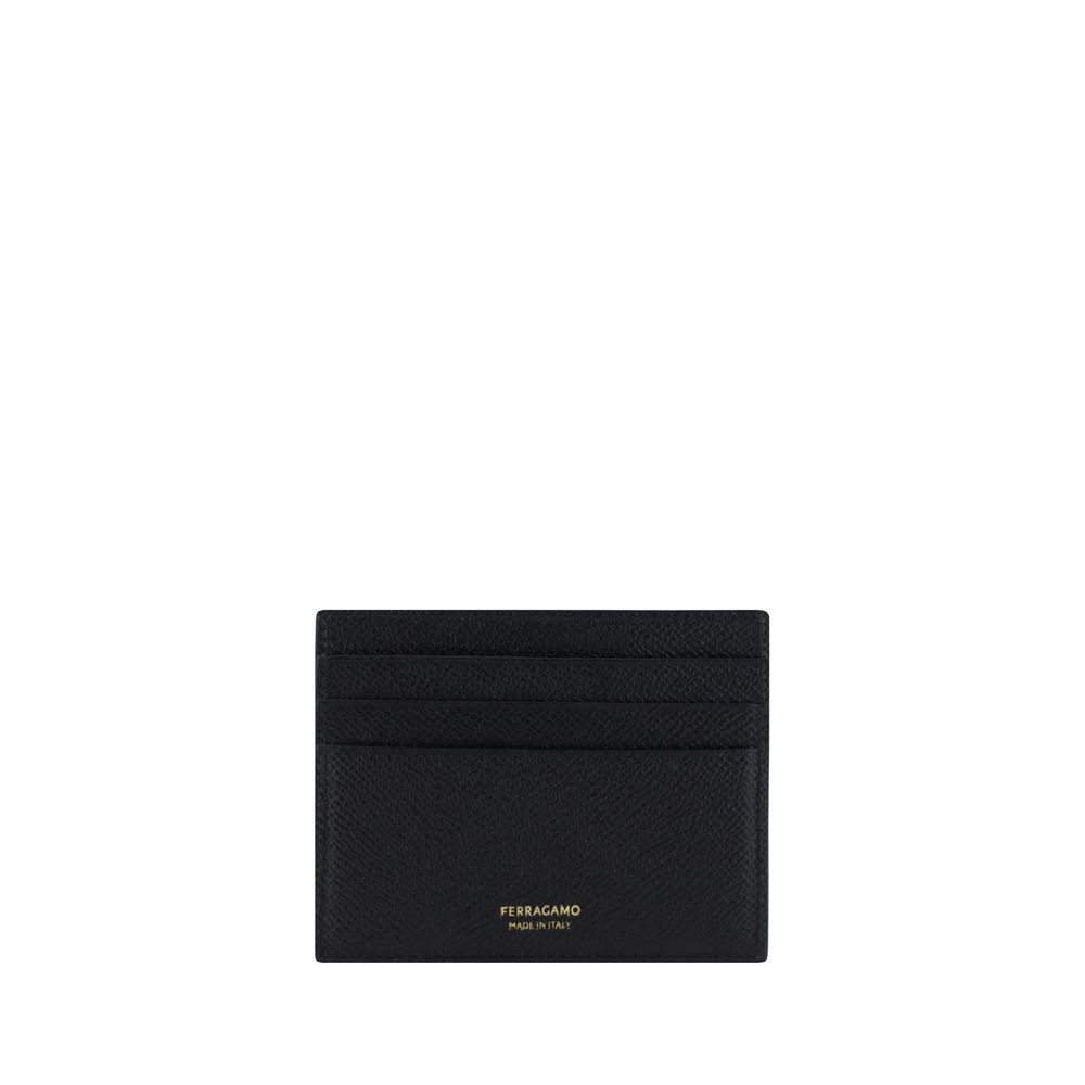 Compact Calfskin Card Holder