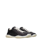 Black Leather Sneakers
