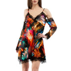 Multicolor Viscose Dress