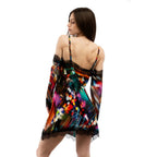 Multicolor Viscose Dress