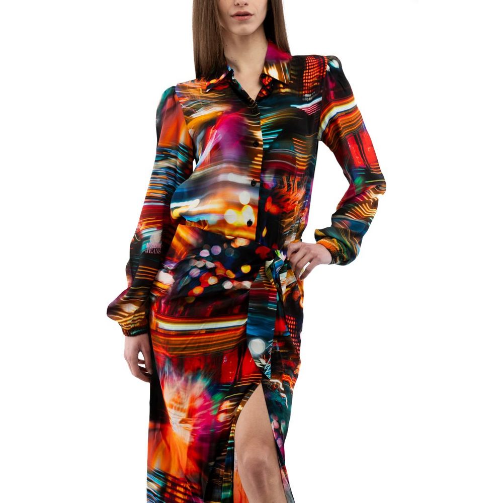 Multicolor Viscose Dress