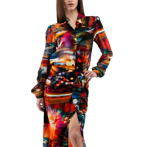 Multicolor Viscose Dress