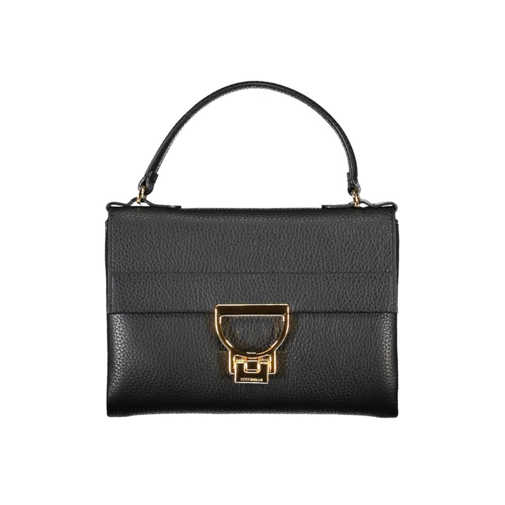 Black Leather Handbag