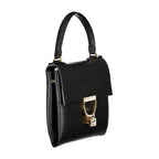 Black Leather Handbag