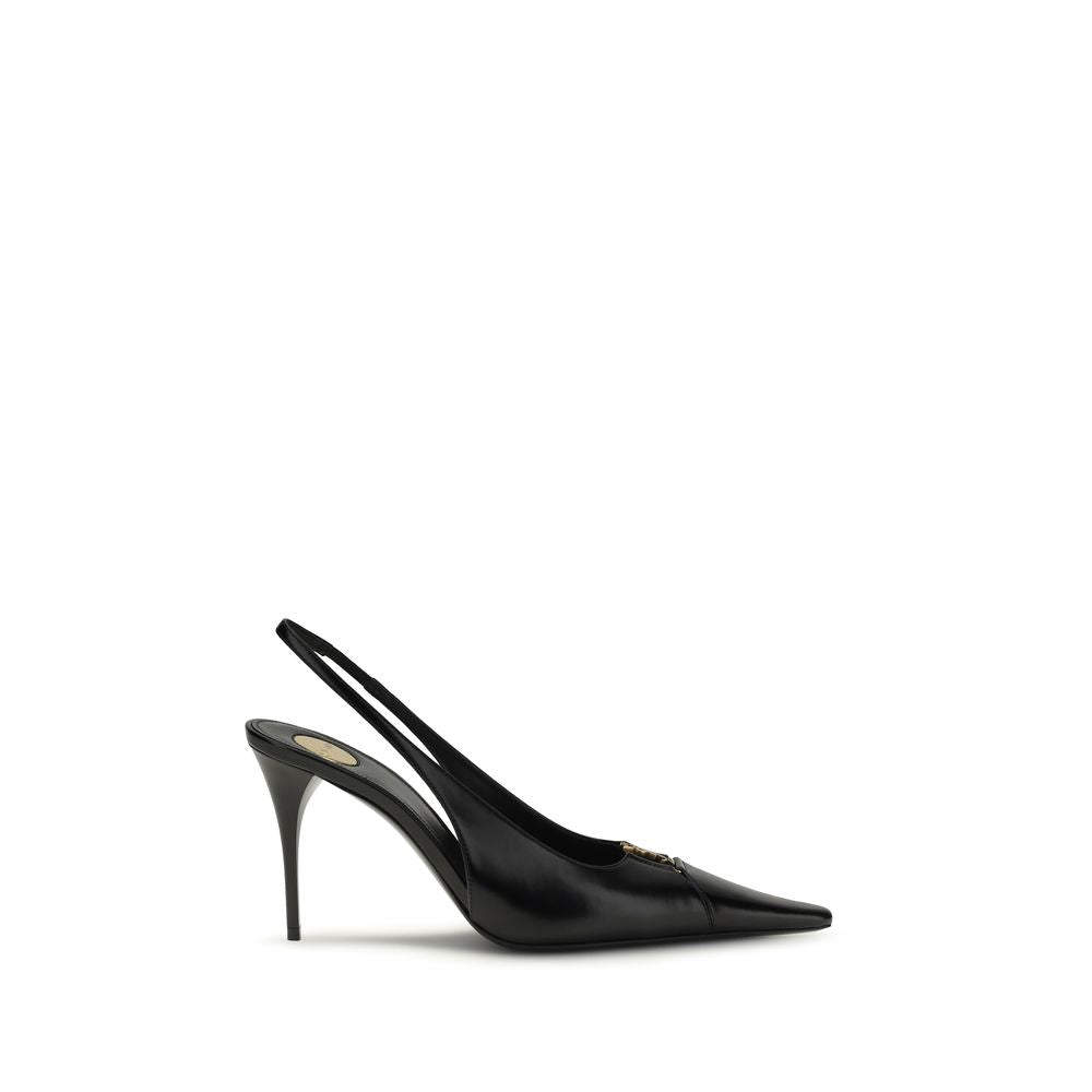 Calfskin Babylon Pumps