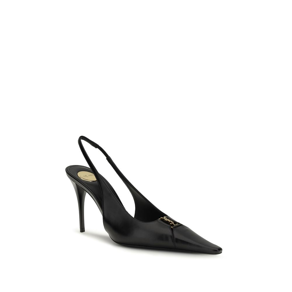 Calfskin Babylon Pumps