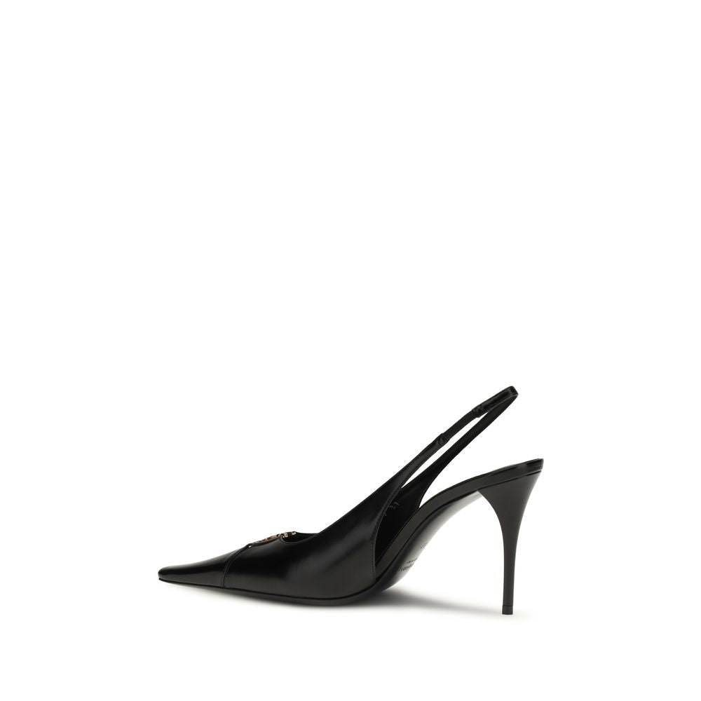 Calfskin Babylon Pumps