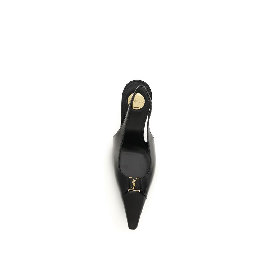 Calfskin Babylon Pumps