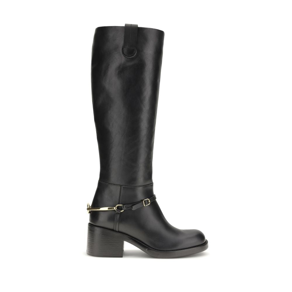 Semi-Gloss Calfskin Dakota Boots