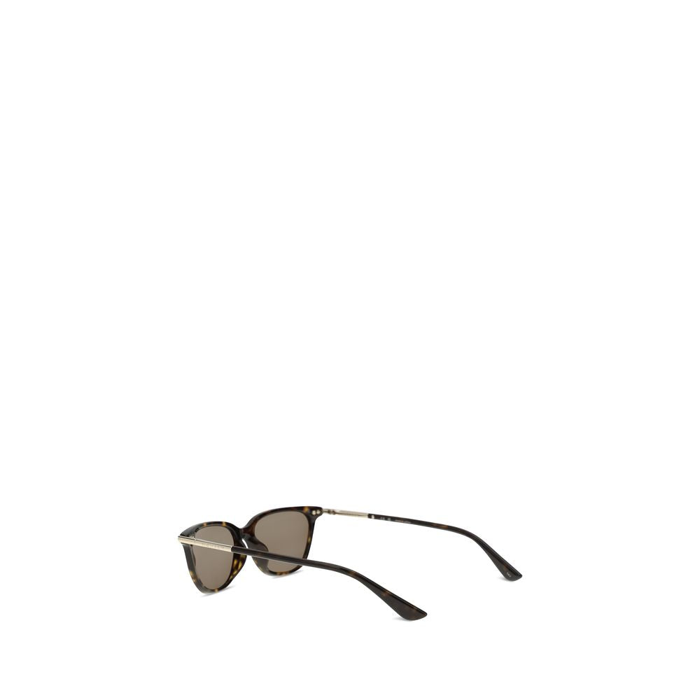Brown Tortoiseshell Acetate Cat-Eye Sunglasses