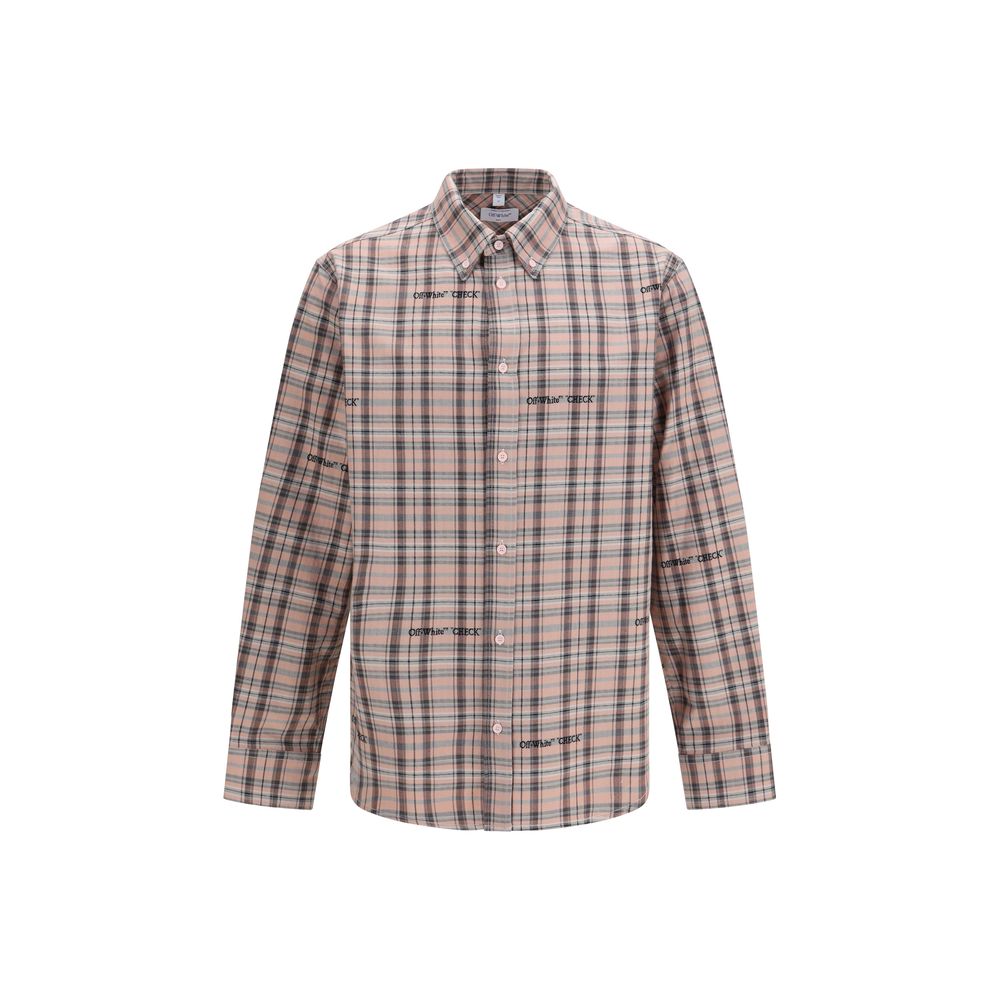 Oversized Multicolor Pattern Cotton Flannel Shirt