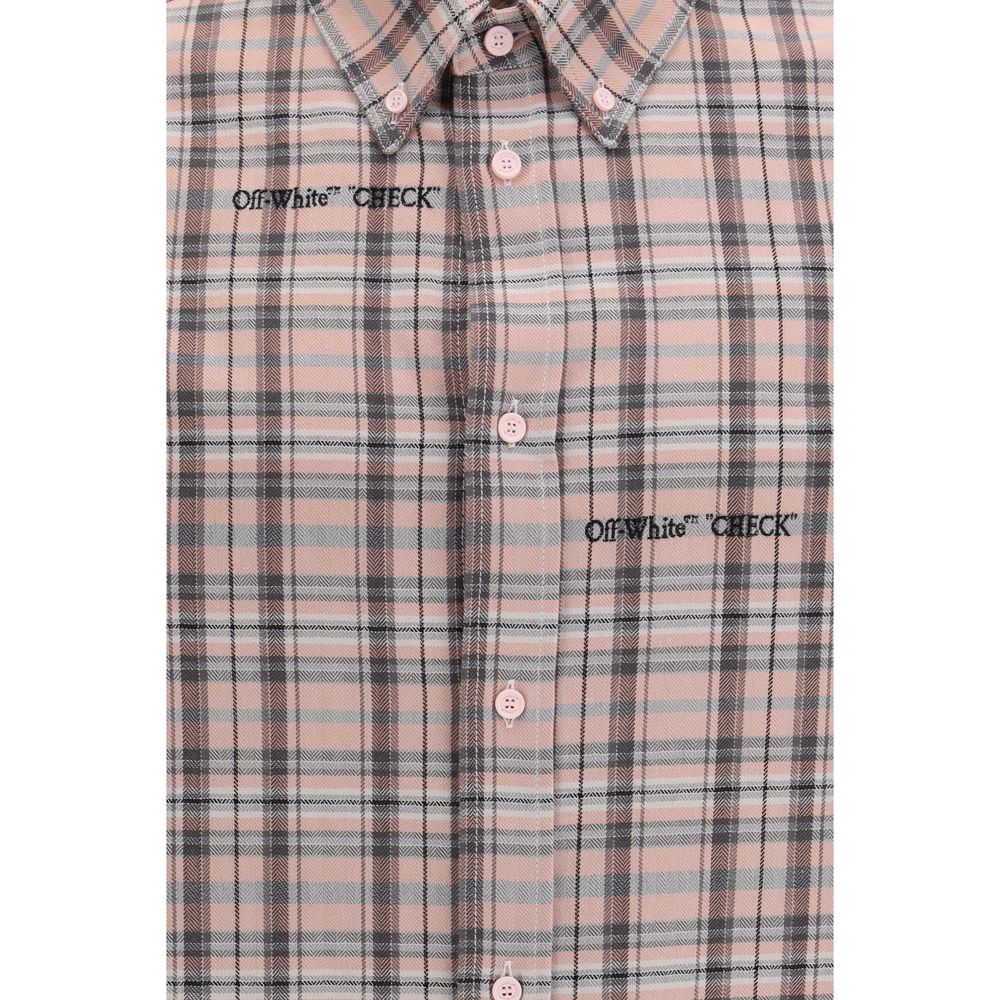 Oversized Multicolor Pattern Cotton Flannel Shirt