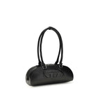 Calfskin Dome Shoulder Bag