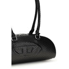 Calfskin Dome Shoulder Bag