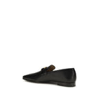 Goatskin VLogo Slip-On Loafers